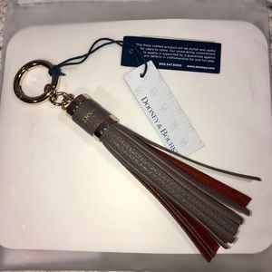 Dooney and Bourke Tassel Keychain NWT